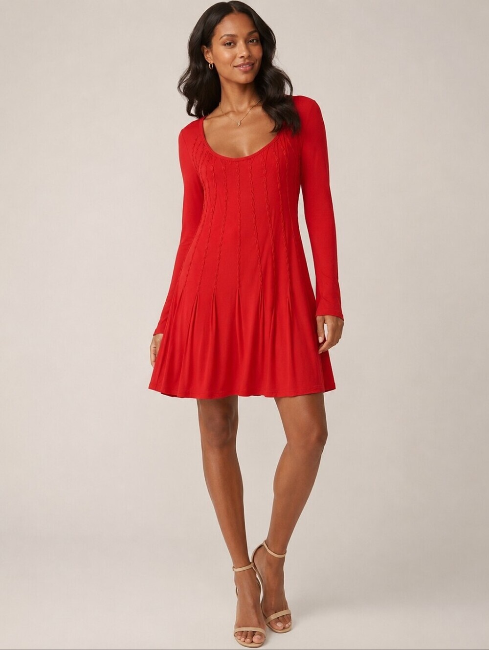 ❤️ BAILEY 44 PINTUCK JERSEY DRESS, SMALL
